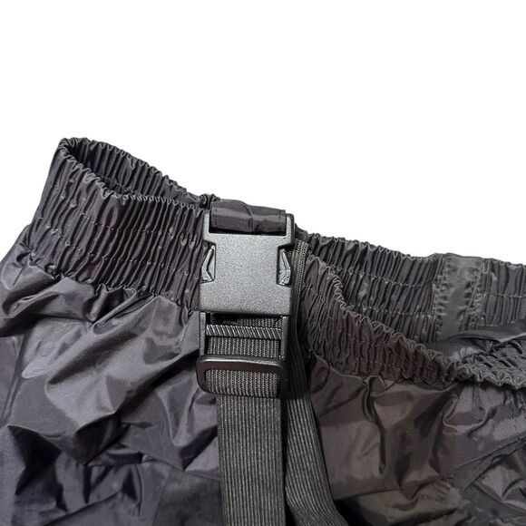 Tourmaster Elite 3.0 Rainsuit Pants Men’s L Black Nylon Reflective Waterproof - Picture 8 of 12